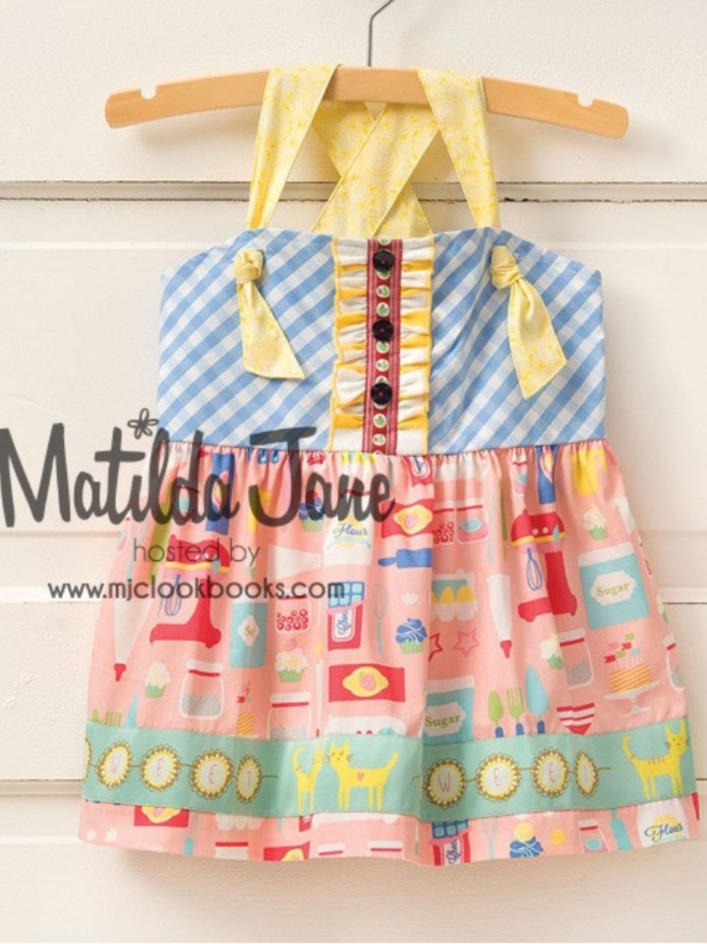 Matilda Jane ‘Hello Lovely’ In the Kitchen Pastel Baking Print Sleeveless Top 6